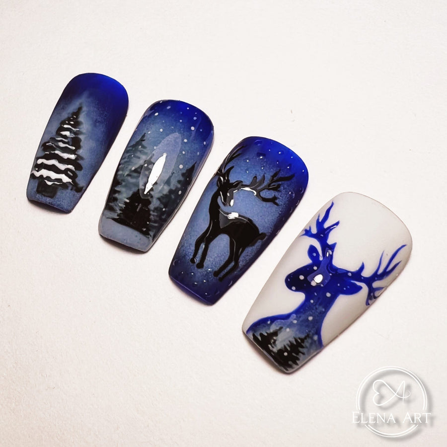 Коледно предизвикателство 5 дни ART – от Elena Art Nails