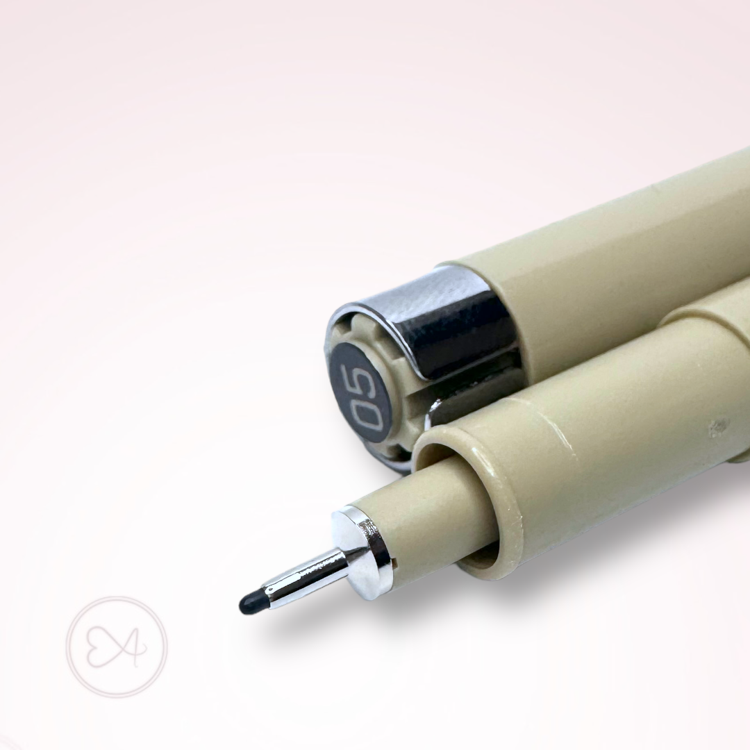 Черен Тънкописец Micron 05