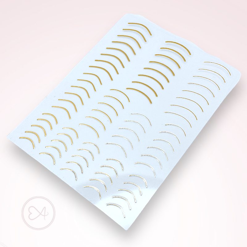 Стикери за маникюр във френски стил Злато