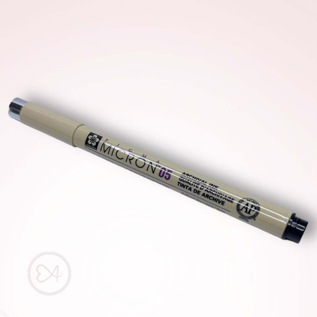 Черен Тънкописец Micron 05