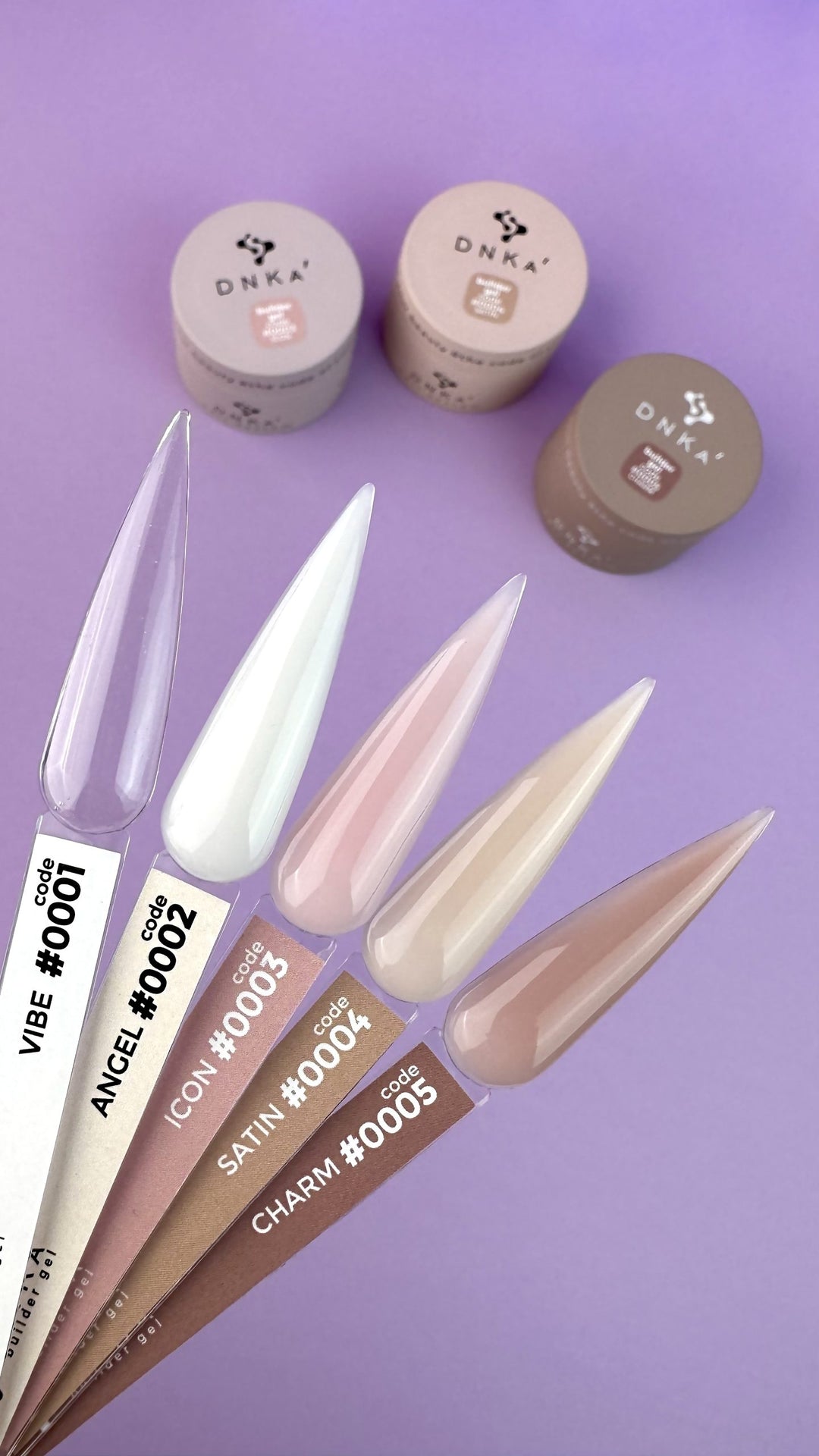 Гел за изграждане "DNKa" #0001 Vibe 30 ml – опаковка 30 ml