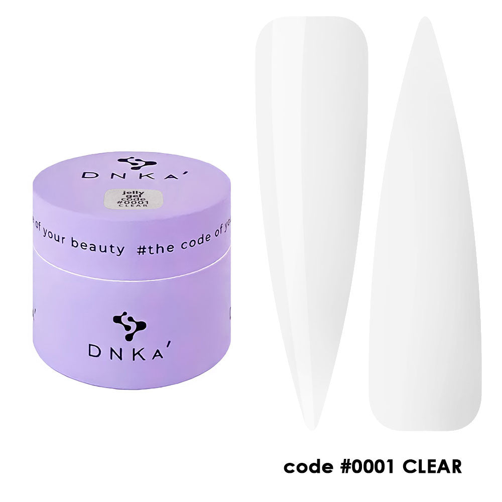 Гел желе "DNKa" #0001 Clear 15 ml
