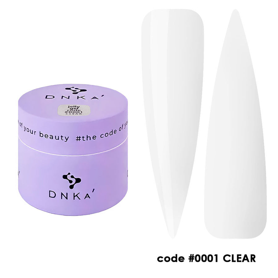Гел желе "DNKa" #0001 Clear 15 ml