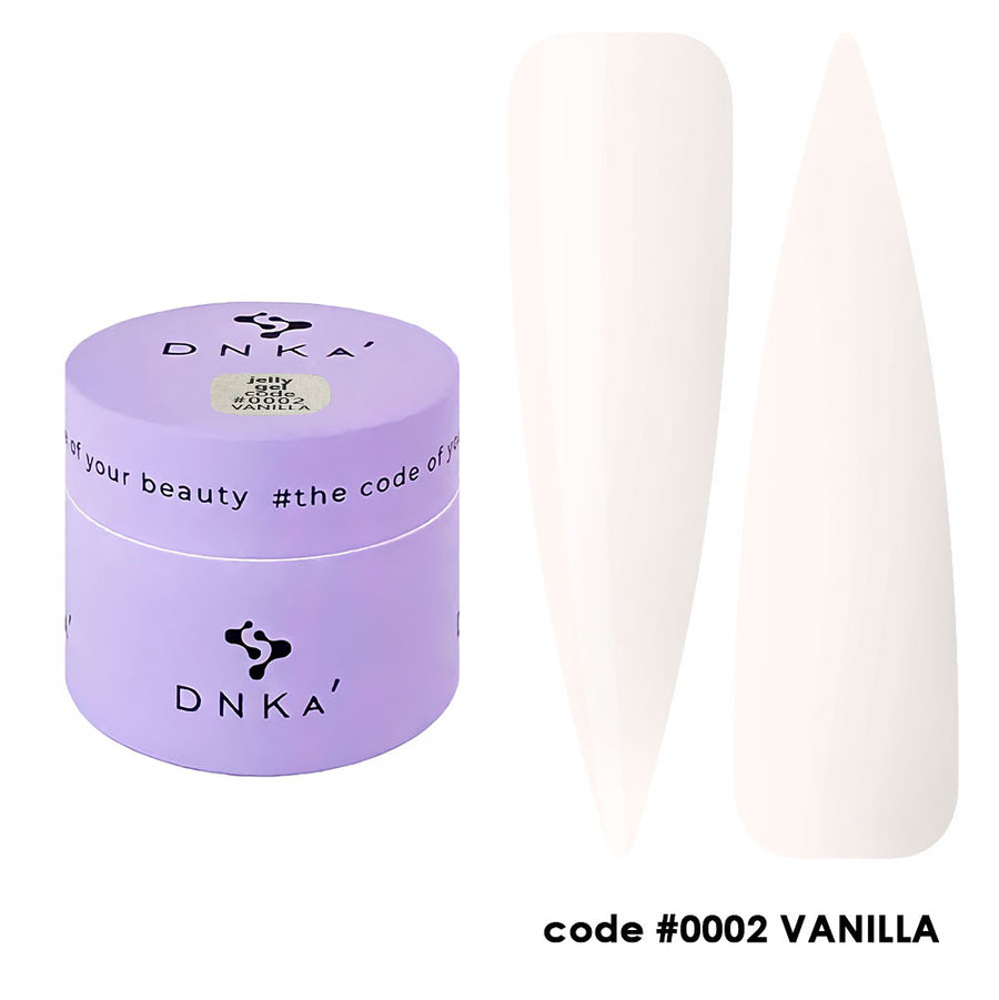 Гел желе "DNKa" #0002 Vanilla 15 ml