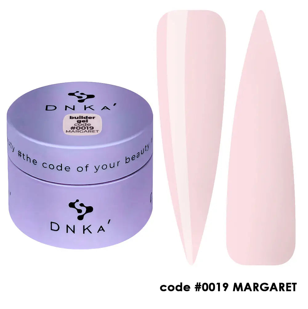 Гел за изграждане NEW FORMULA "DNKa" #0019 Margaret 30 ml – розов нюанс