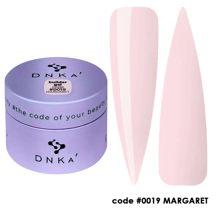 Гел за изграждане NEW FORMULA "DNKa" #0019 Margaret 30 ml – розов нюанс