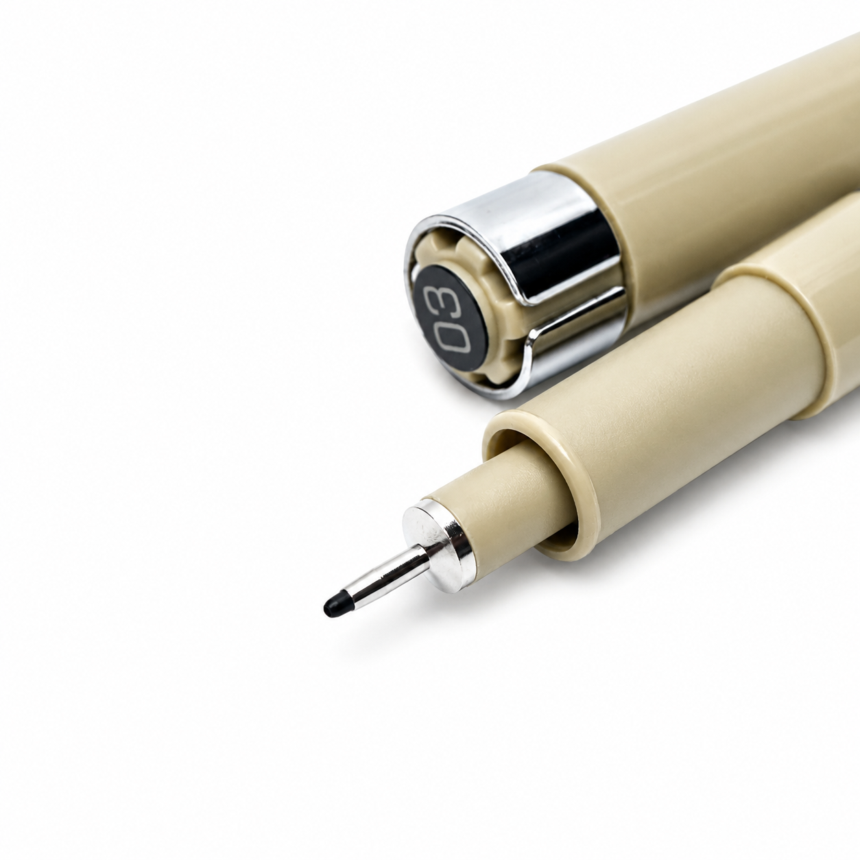 Черен Тънкописец Micron 03