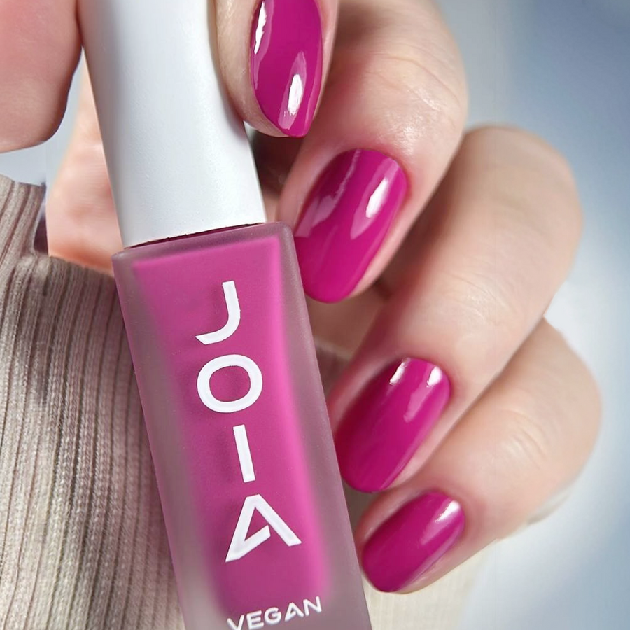 Подхранващ лак за нокти 4 в 1 JOIA vegan, 07 Fuchsia flame, 8ml – опаковка 8 ml