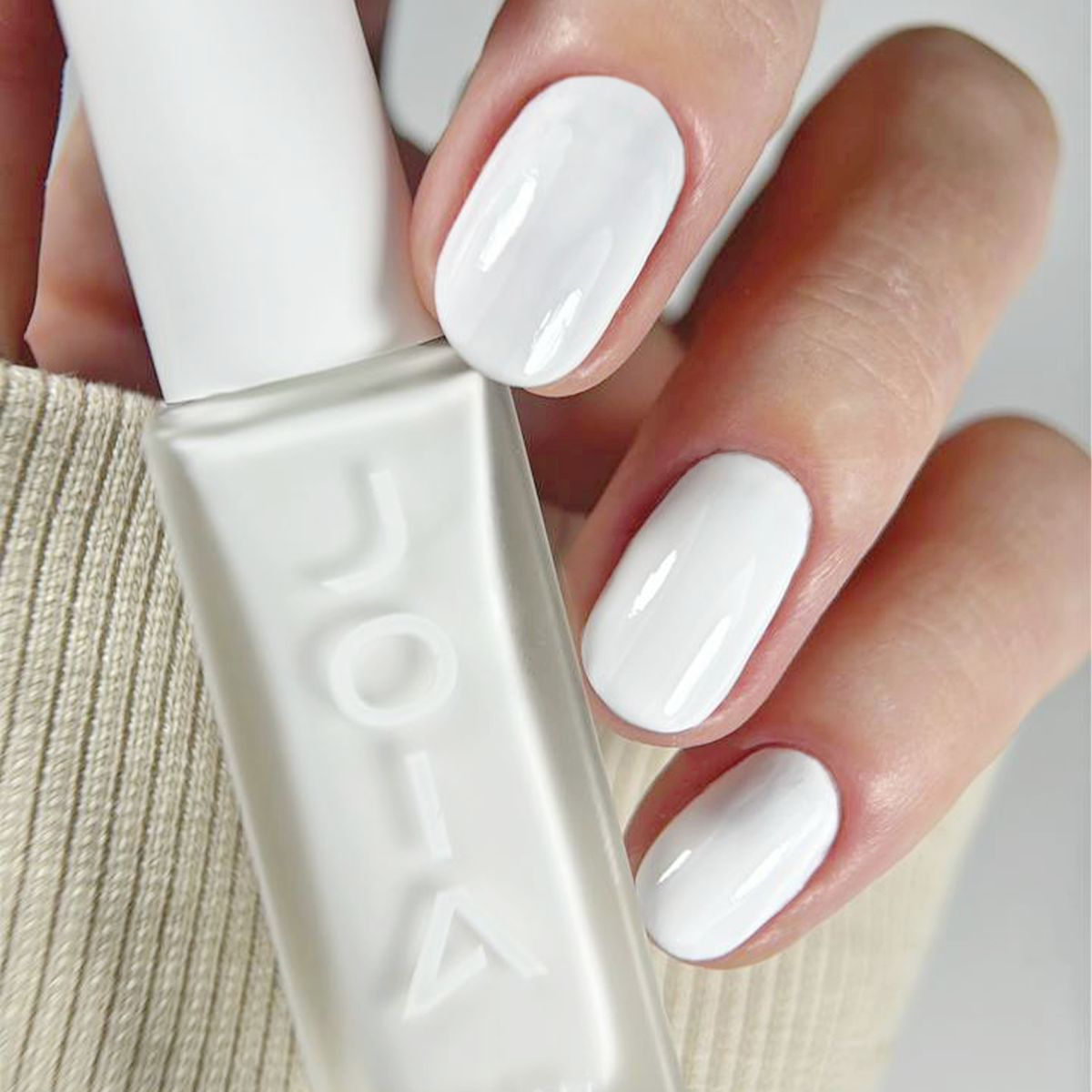 Подхранващ лак за нокти 4 в 1 JOIA vegan, 01 Ideal white, 8ml