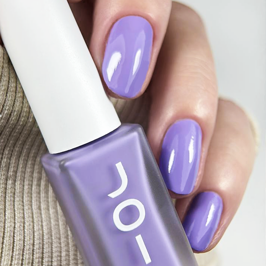 Подхранващ лак за нокти 4 в 1 JOIA vegan, 05 Lavander dusk, 8ml – лилав нюанс