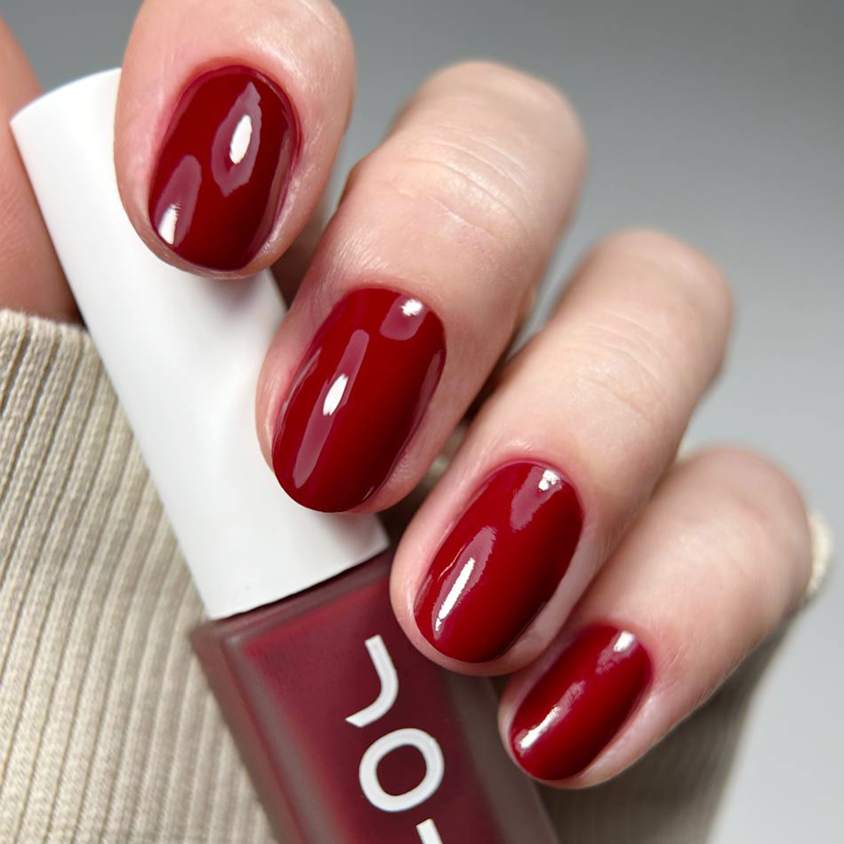 Подхранващ лак за нокти 4 в 1 JOIA vegan, 09 Wine whisper, 8ml