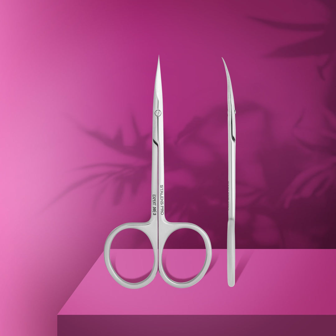 Професионална ножица за кожички Staleks Pro Expert 50-3 – ножици от Staleks