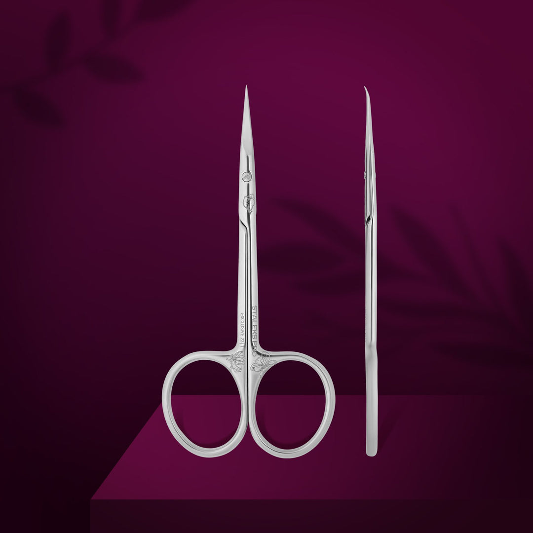 Ножица за кожички Staleks Pro Exclusive 23-1 Magnolia – ножици от Staleks