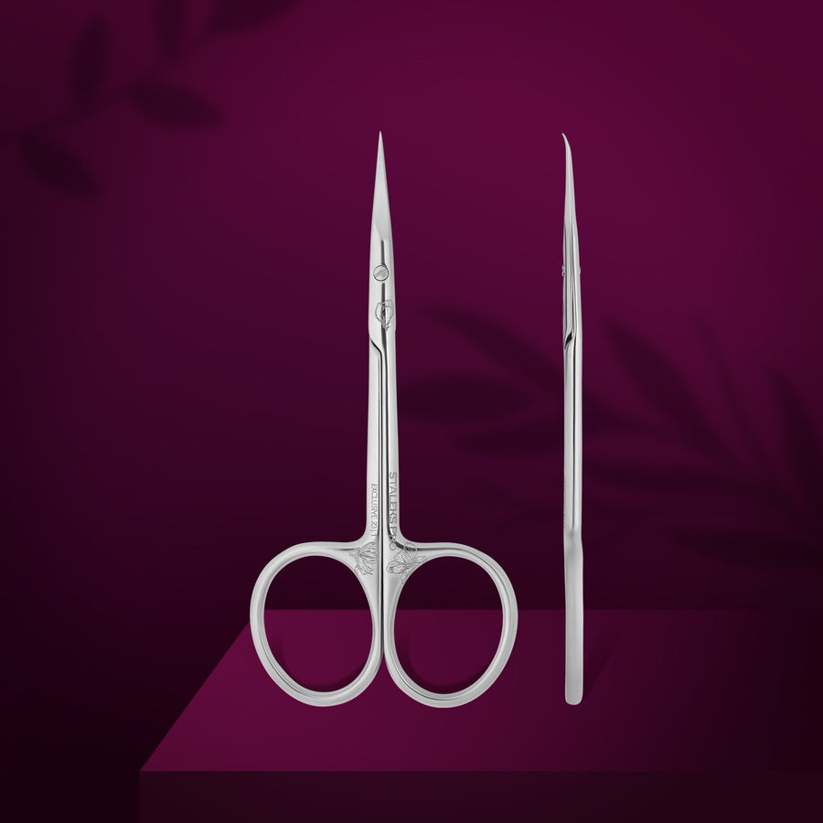 Ножица за кожички Staleks Pro Exclusive 23-1 Magnolia – ножици от Staleks