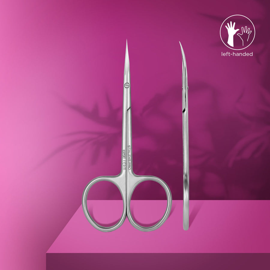 Ножичка за кожички Staleks Pro Expert 11/3 за левичари – ножици от Staleks
