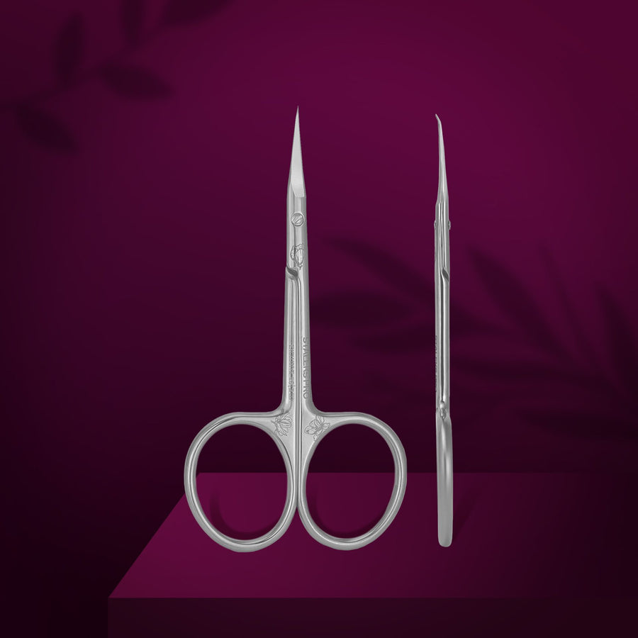 Ножица за кожички Staleks Pro Exclusive 23-2 Magnolia – ножици от Staleks