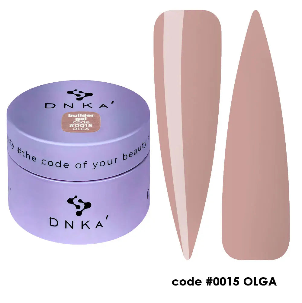Гел за изграждане NEW FORMULA "DNKa" #0015 Olga 30 ml – телесен нюанс