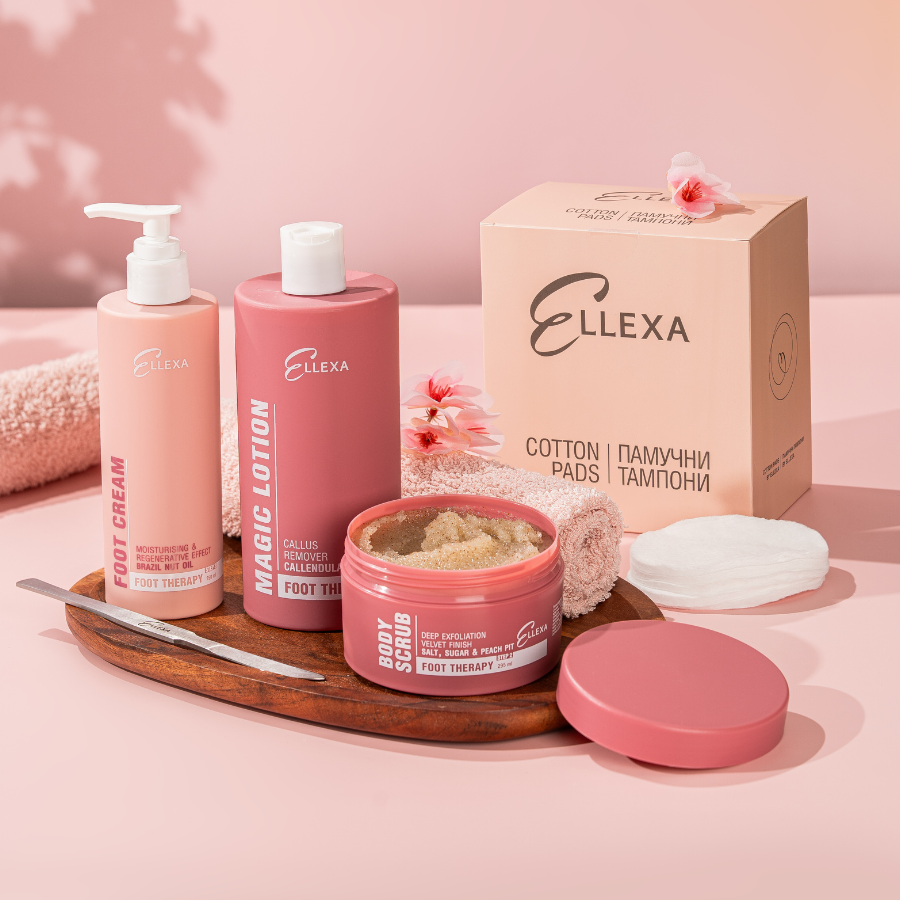 Foot Therapy PRO by ELLEXA – комплект за педикюристи