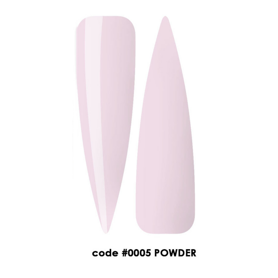 Акригел "DNKa" #0005 Powder 30 ml – бял нюанс