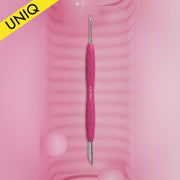 Избутвач с кюре за маникюр със силиконова дръжка “Gummy” UNIQ 11 TYPE 2