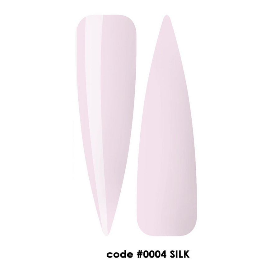 Акригел "DNKa" #0004 Silk 30 ml – бял нюанс