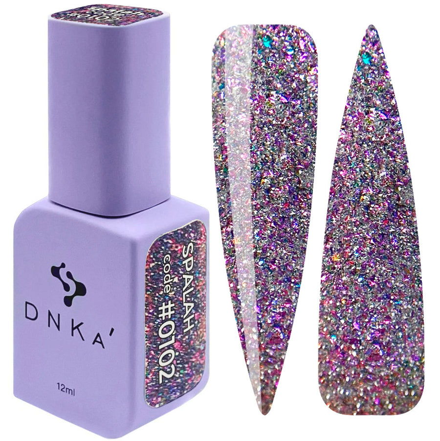 Гел лак NEW FORMULA "DNKa" #0102 12 ml – с блясък