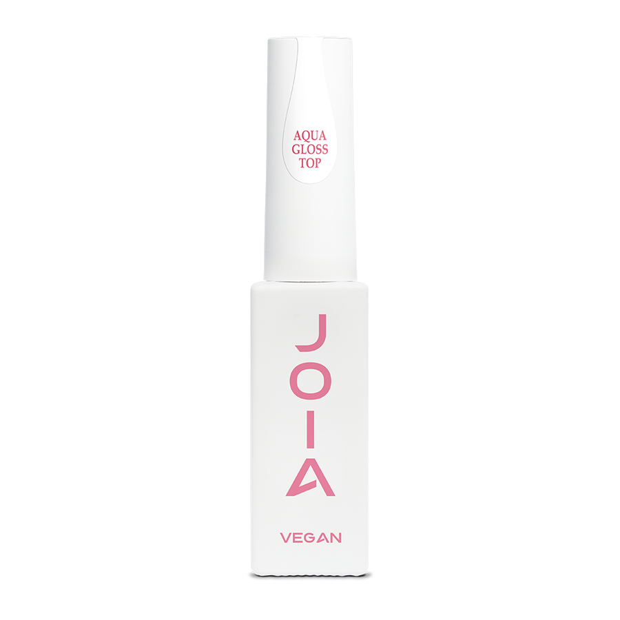 Топ покритие без лепкав слой Aqua Gloss JOIA vegan, 8 ml