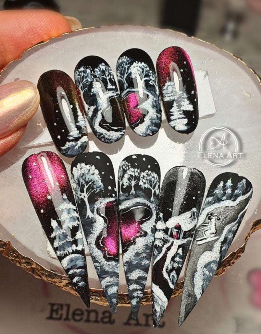 Видео урок "Каре" – от Elena Art Nails