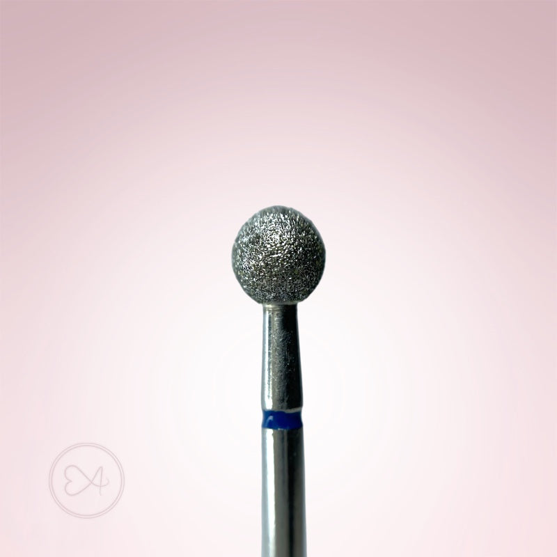 Диамантен накрайник топче 5mm син