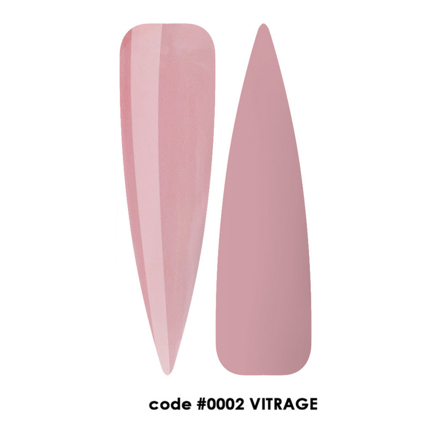 Акригел "DNKa" #0002 Vitrage 30 ml – бял нюанс