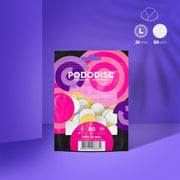 Сменяеми файлове за диск за педикюр STALEKS PRO 80 grit (50 бр)